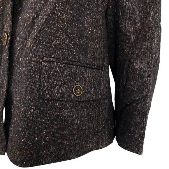 Ann Taylor LOFT Short Wool Blend Blazer Size 12 - Picture 6 of 11